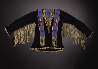 Native American Beaded War Shirt Powwow Regalia PWS488