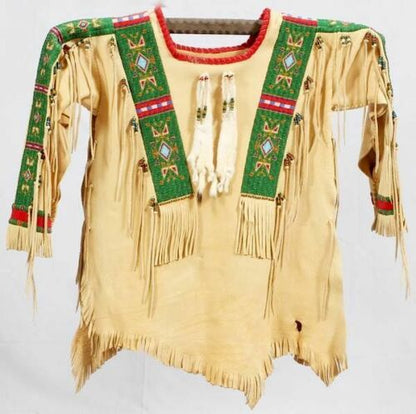 Beaded War Shirt For Powwow