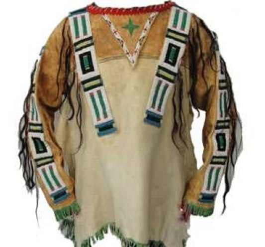 Beaded War Shirt For Powwow
