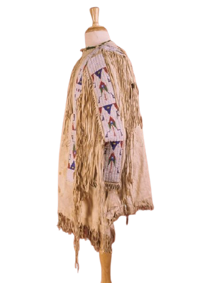Native American Beaded War Shirt Powwow Regalia PWS62