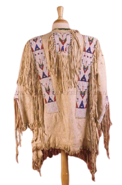 Native American Beaded War Shirt Powwow Regalia PWS62