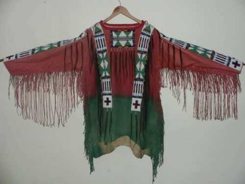 Beaded War Shirt For Powwow