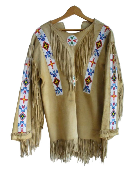 Beaded War Shirt For Powwow