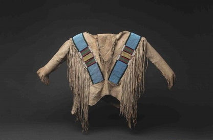 Native American Beaded War Shirt Powwow Regalia PWS803