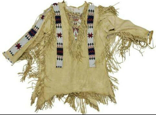 Beaded War Shirt For Powwow