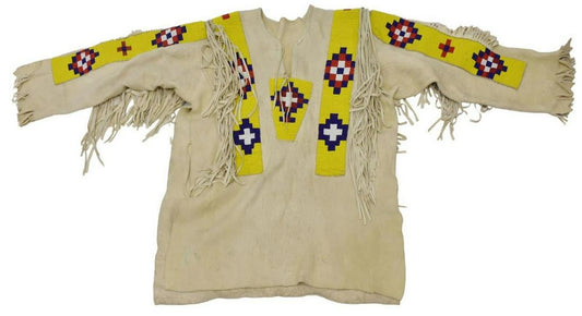 Beaded War Shirt For Powwow