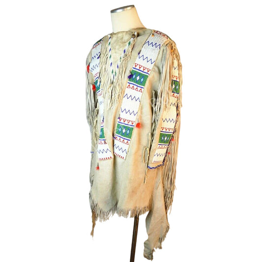 Beaded War Shirt For Powwow