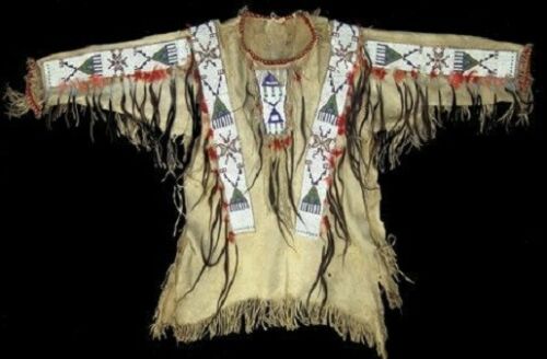 Beaded War Shirt For Powwow