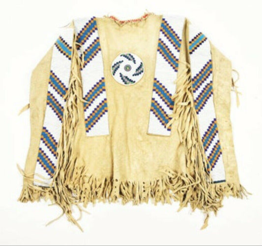 Beaded War Shirt For Powwow