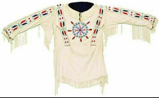 Beaded War Shirt For Powwow