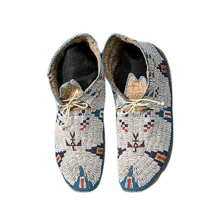 Native American Beaded Moccasin
