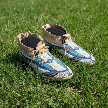 Native American Beaded Moccasin