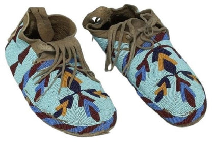 Native American Beaded Moccasin