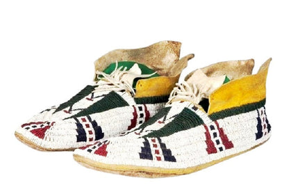 Native American Beaded Moccasin