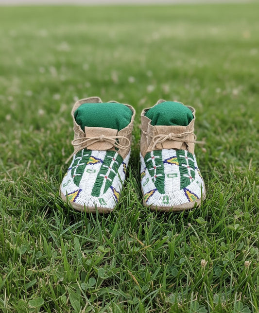 Native American Beaded Moccasin