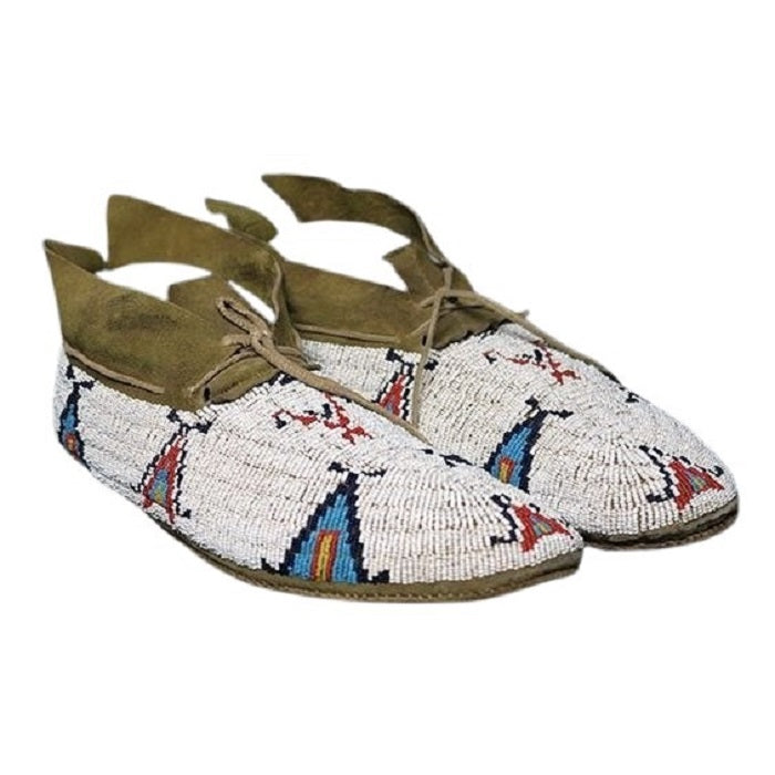 Native American Beaded Moccasin