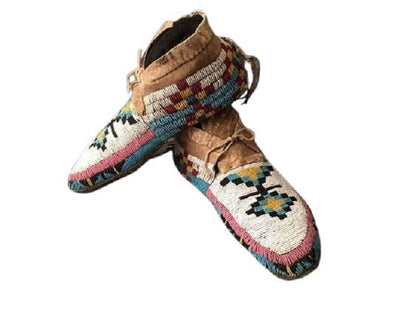 Native American Beaded Moccasin