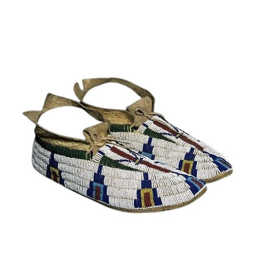 Native American Beaded Moccasin