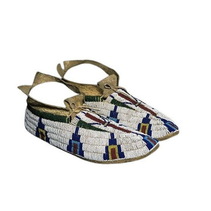 Native American Beaded Moccasin