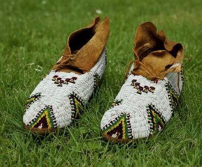 Native American Beaded Moccasin