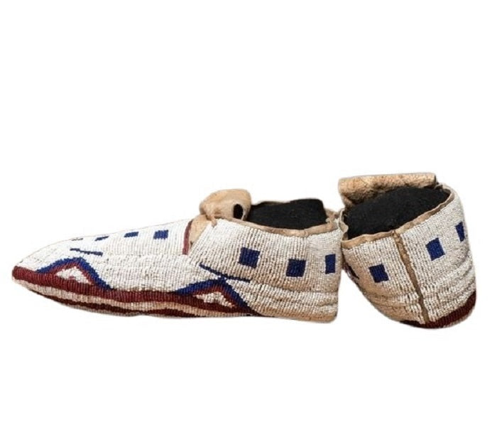 Native American Beaded Moccasin