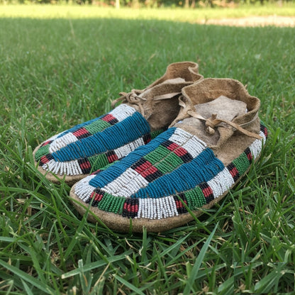 Native American Beaded Moccasin