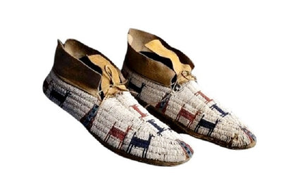 Native American Beaded Moccasin