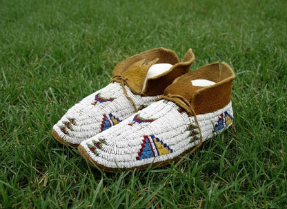Native American Beaded Moccasin