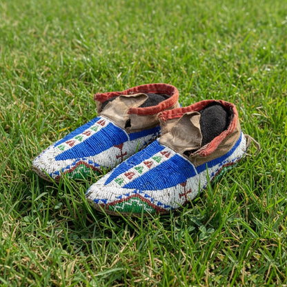 Native American Beaded Moccasin