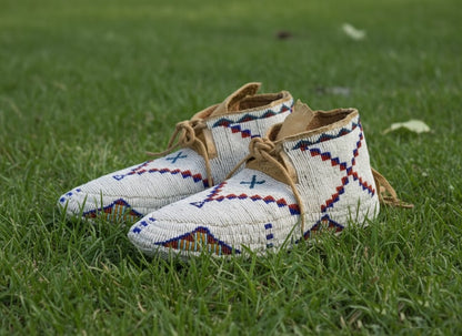 Native American Beaded Moccasin