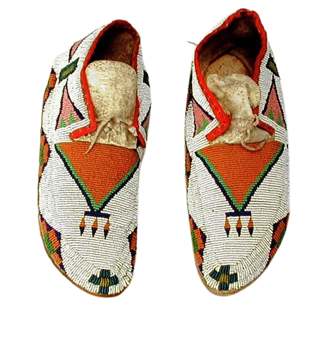 Native American Beaded Moccasin