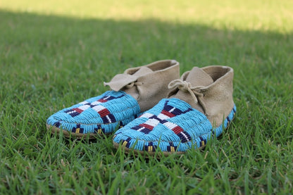 Native American Beaded Moccasin