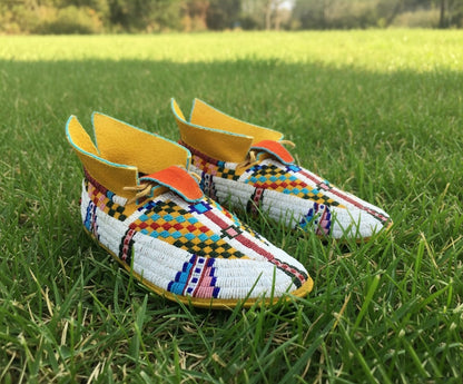 Native American Beaded Moccasin