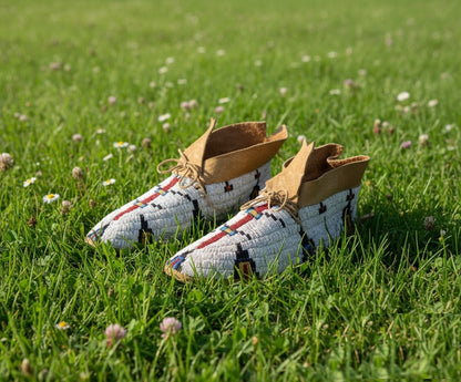 Native American Beaded Moccasin