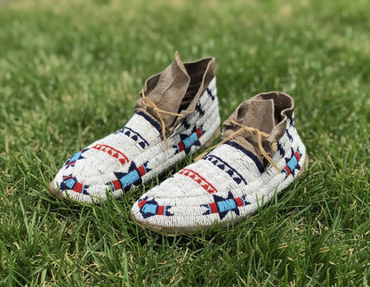 Native American Beaded Moccasin