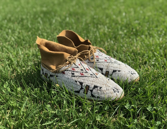 Native American Beaded Moccasin