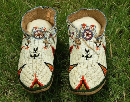 Native American Beaded Moccasin