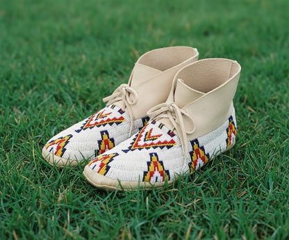 Native American Beaded Moccasin