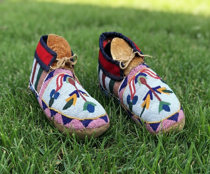 Native American Beaded Moccasin