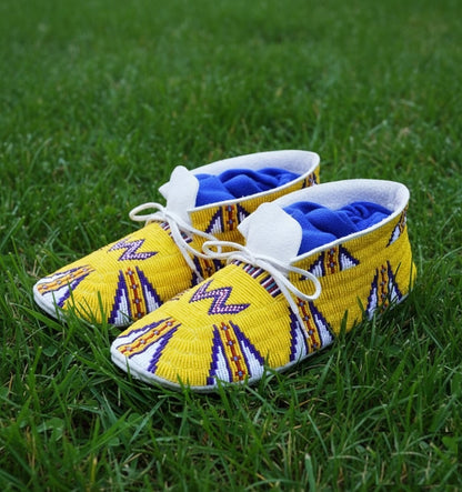 Native American Beaded Moccasin