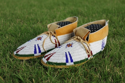 Native American Beaded Moccasin