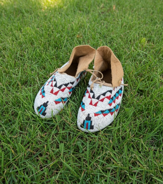 Native American Beaded moccasin