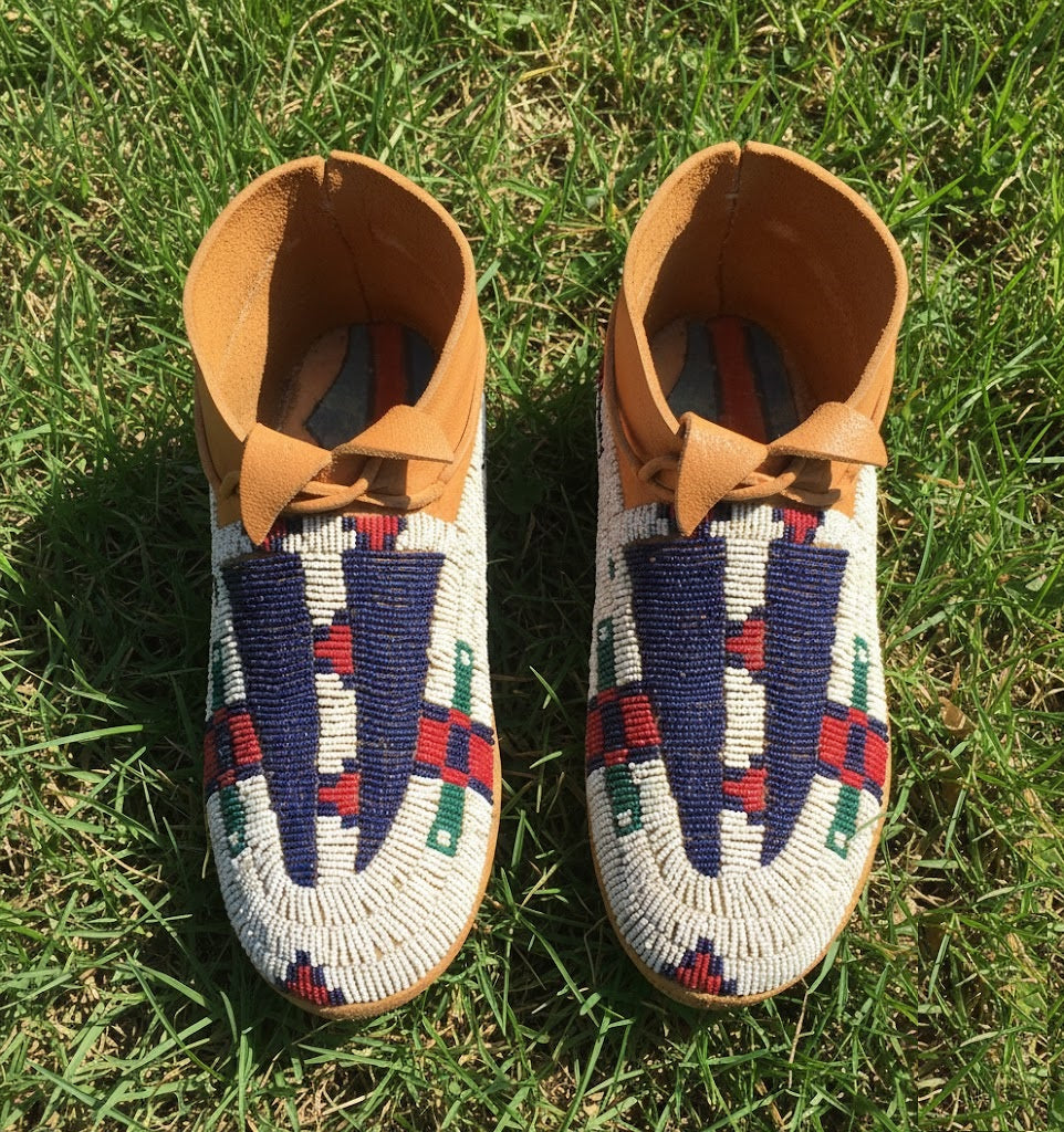 Native American Beaded moccasin