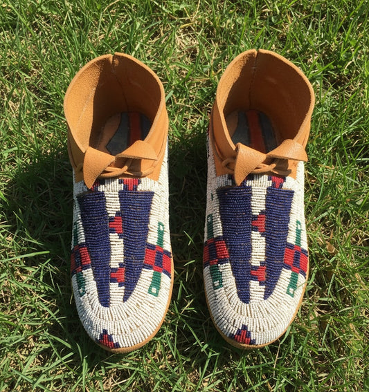 Native American Beaded moccasin