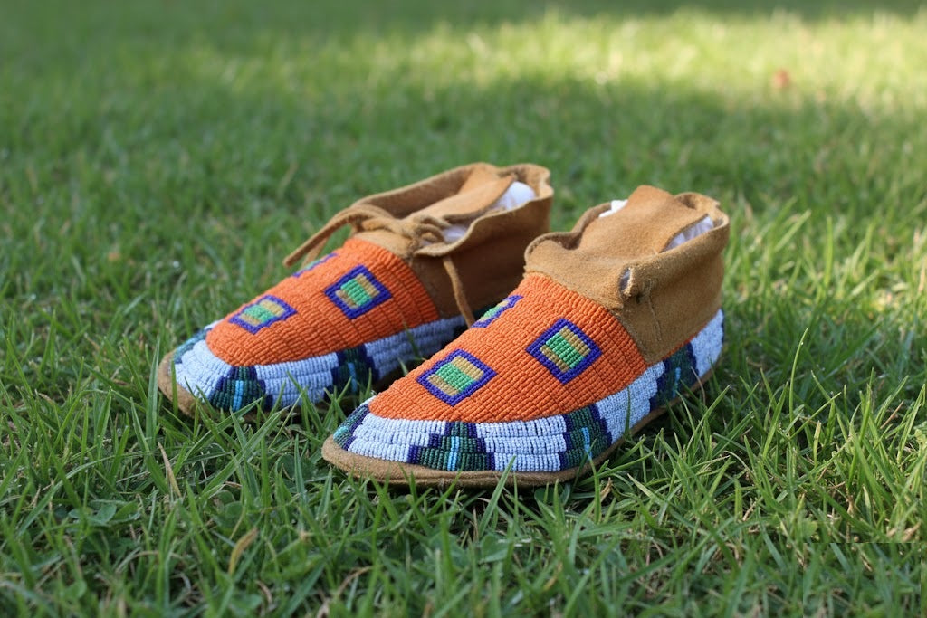 Native American Beaded moccasin