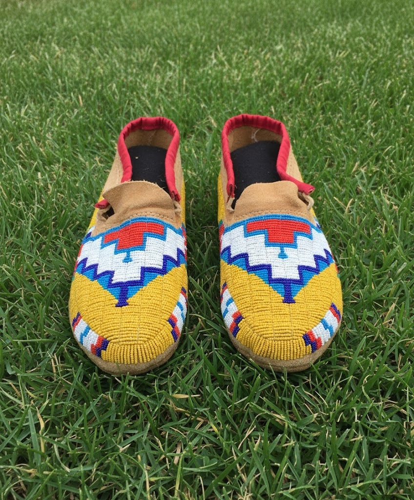 Native American Beaded moccasin