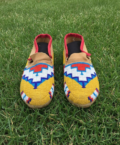 Native American Beaded moccasin