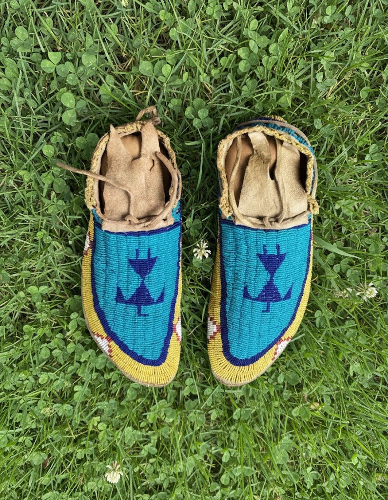 Native American Beaded moccasin