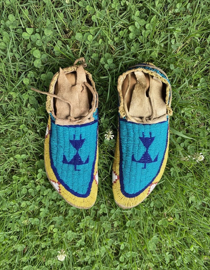 Native American Beaded moccasin