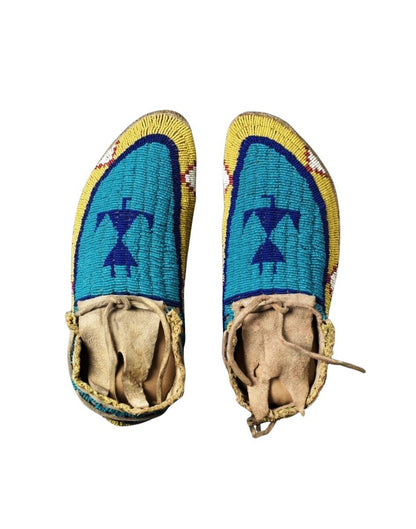 Native American Beaded Moccasin